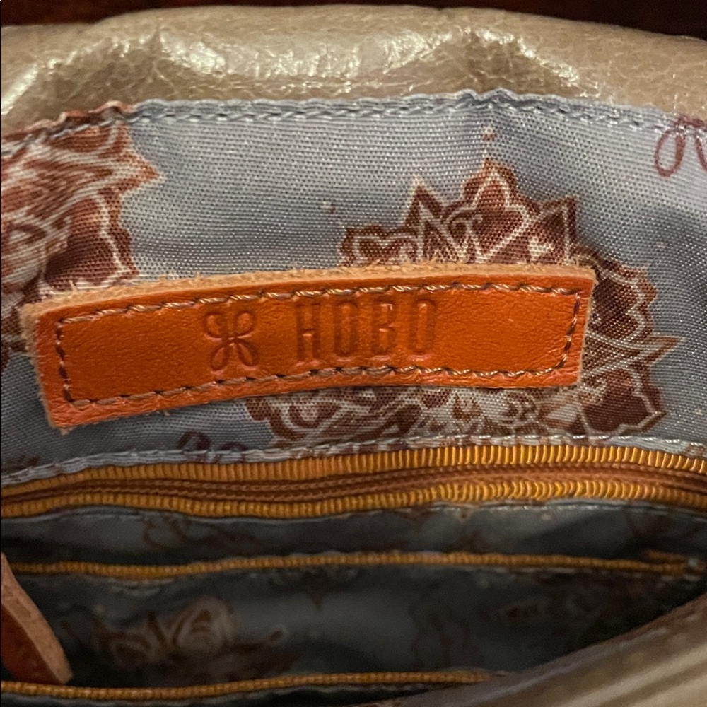 HOBO Tan Leather Backpack - Picture 2 of 6